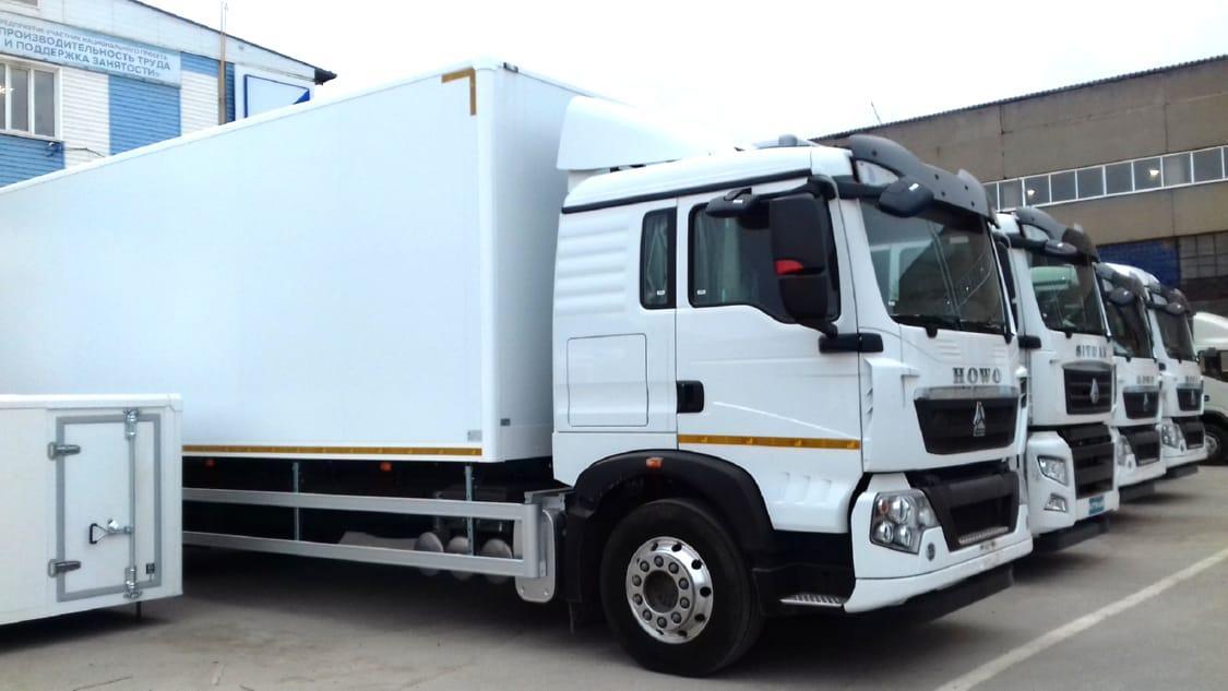 Фургон изотермический Howo T5G 4x2, 280 л.с. с АКПП .