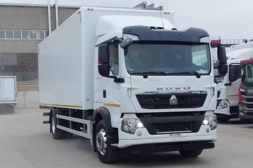 Фургон изотермический Howo T5G 4x2, 280 л.с. с АКПП .