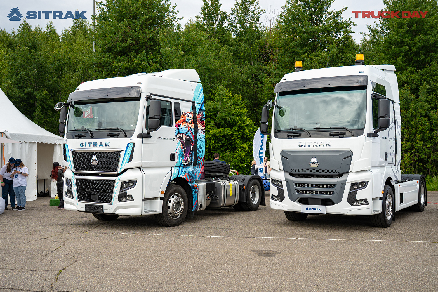 Гул моторов, блеск хрома и море улыбок: SITRAK ярко выступил на Truck Day 2026!