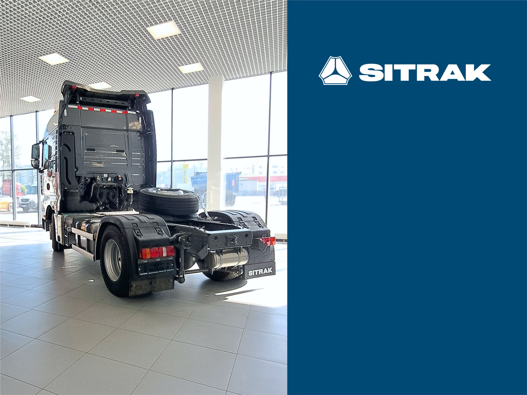 SITRAK C7H MAX 4Х2 (ADR) | кабина Серого цвета