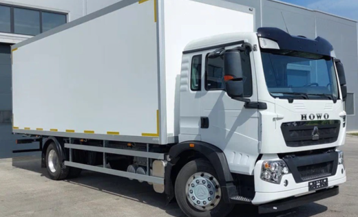 Фургон изотермический Howo T5G 4x2, 280 л.с. с АКПП .
