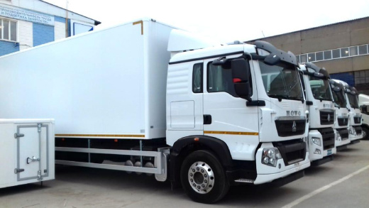 Фургон изотермический Howo T5G 4x2, 280 л.с. с АКПП .